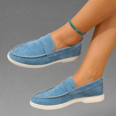 Hannah | Elegant suede loafers