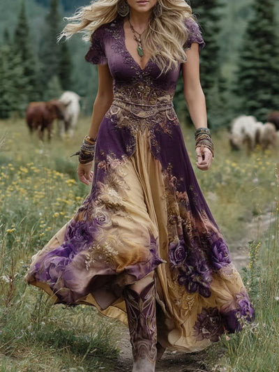 Isla | Colorfull Maxi Dress