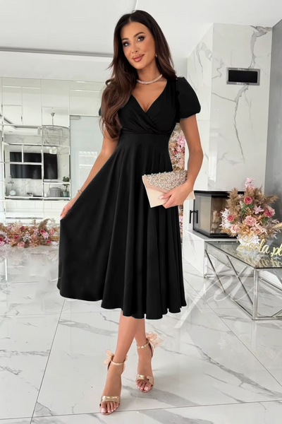 Anika | Elegant Midi Dress