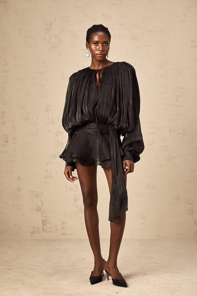 Elegant Flowing Party Dress