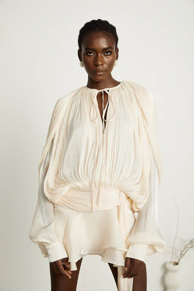 Elegant Flowing Party Dress