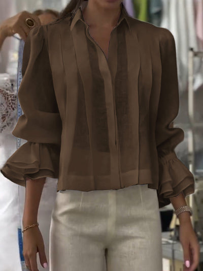 Madeleine | Blouse Flattering Pleats