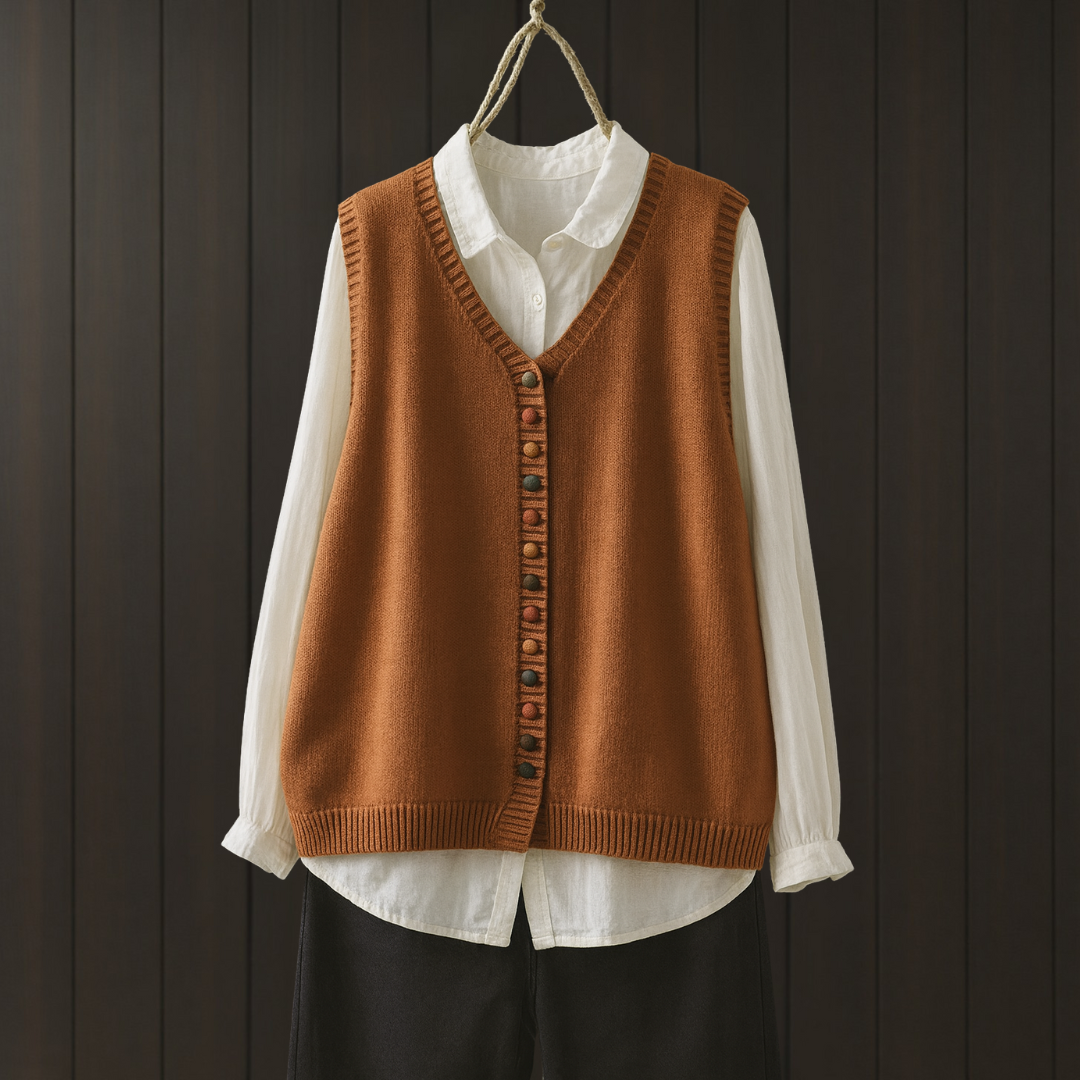 The Rosalie| Knit Vest