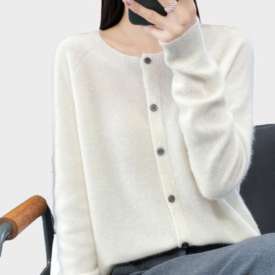 Angelika | Merino Wool Cardigan