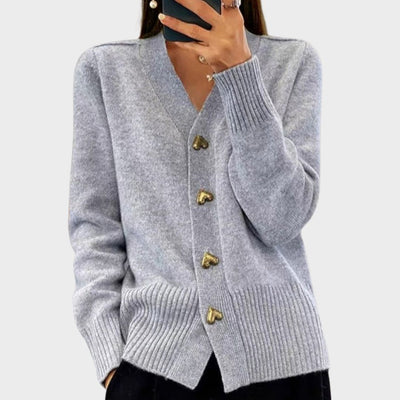 Chasie | Elegant Heart Cardigan