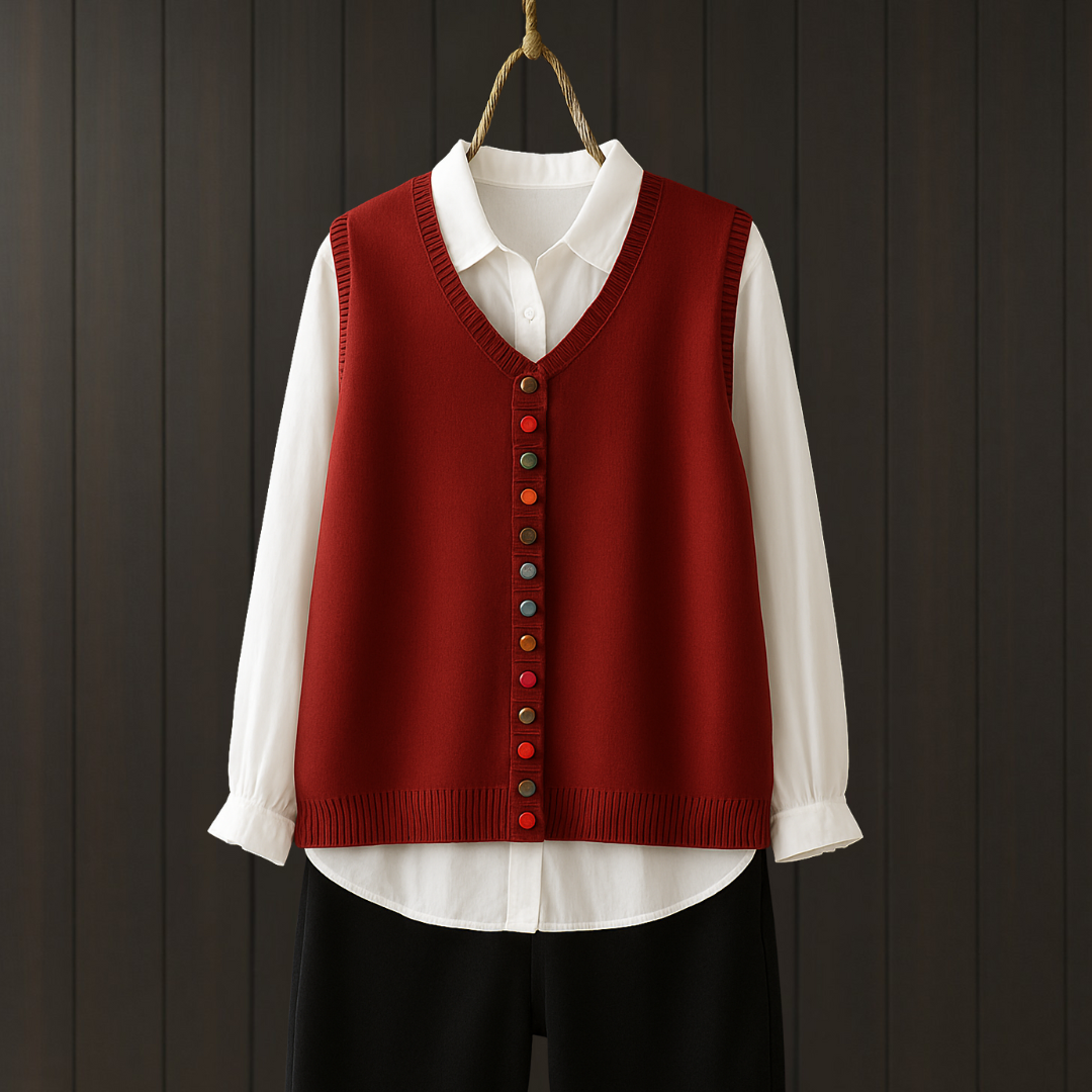 The Rosalie| Knit Vest