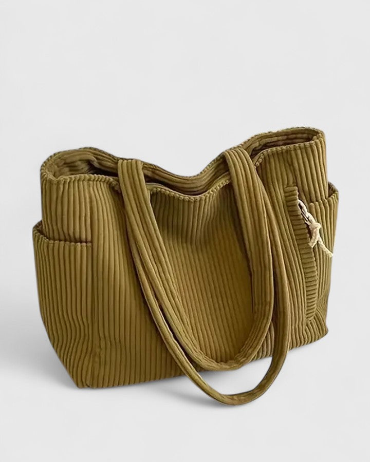 Liorane | ribbed Tote Bag
