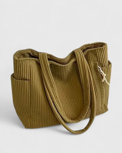 Liorane | ribbed Tote Bag