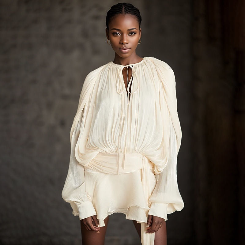 Elegant Flowing Party Dress