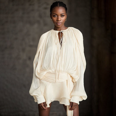 Elegant Flowing Party Dress