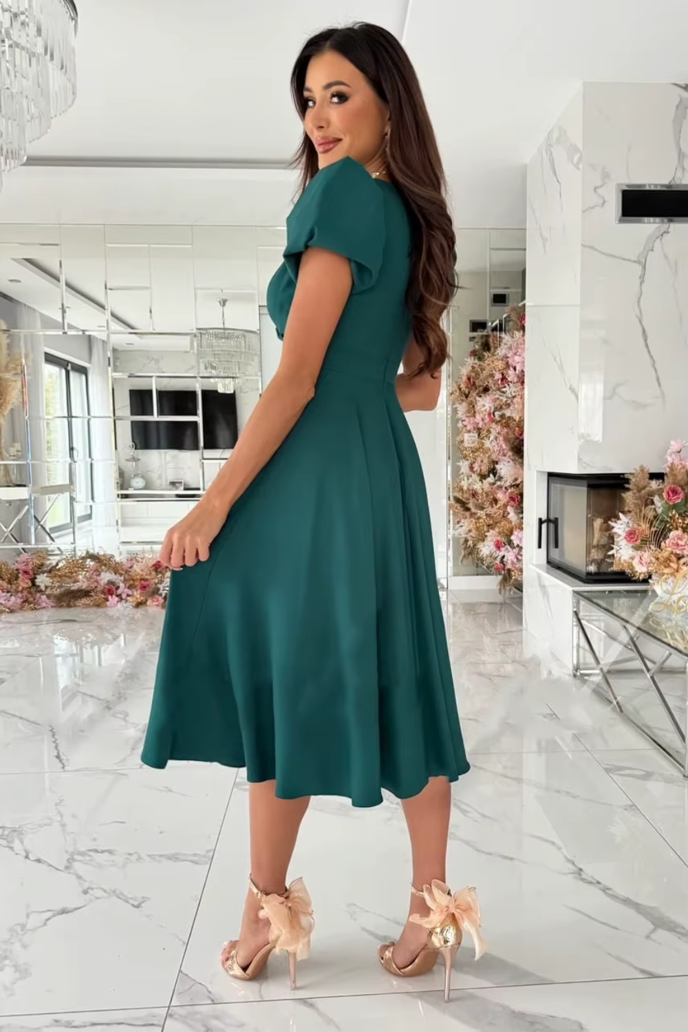 Anika | Elegant Midi Dress