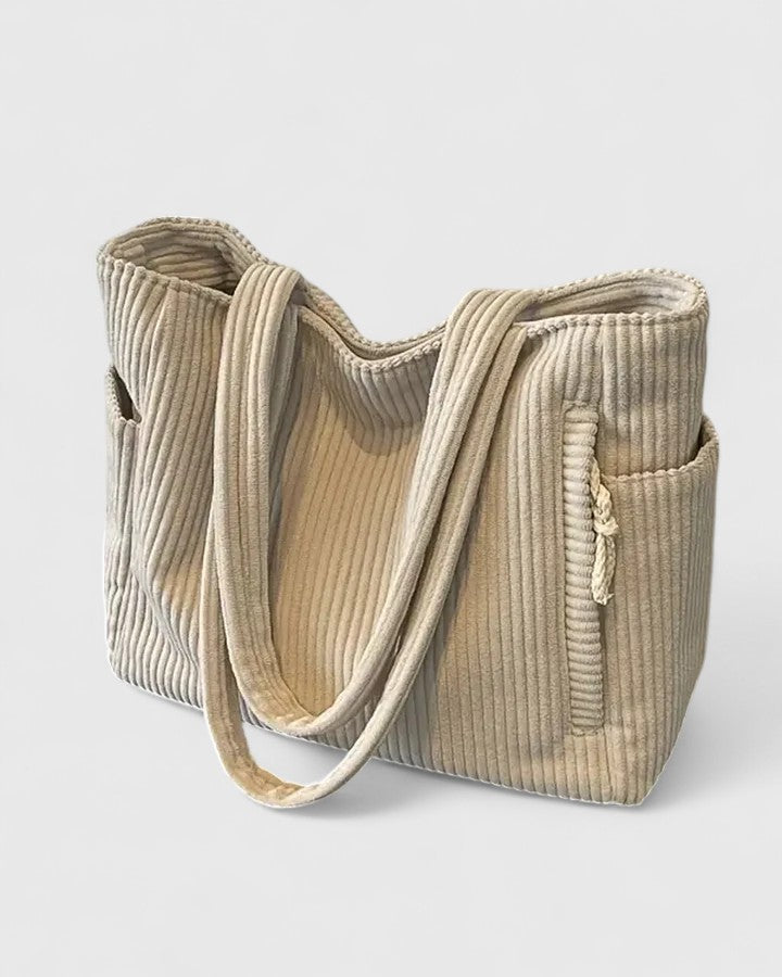 Liorane | ribbed Tote Bag