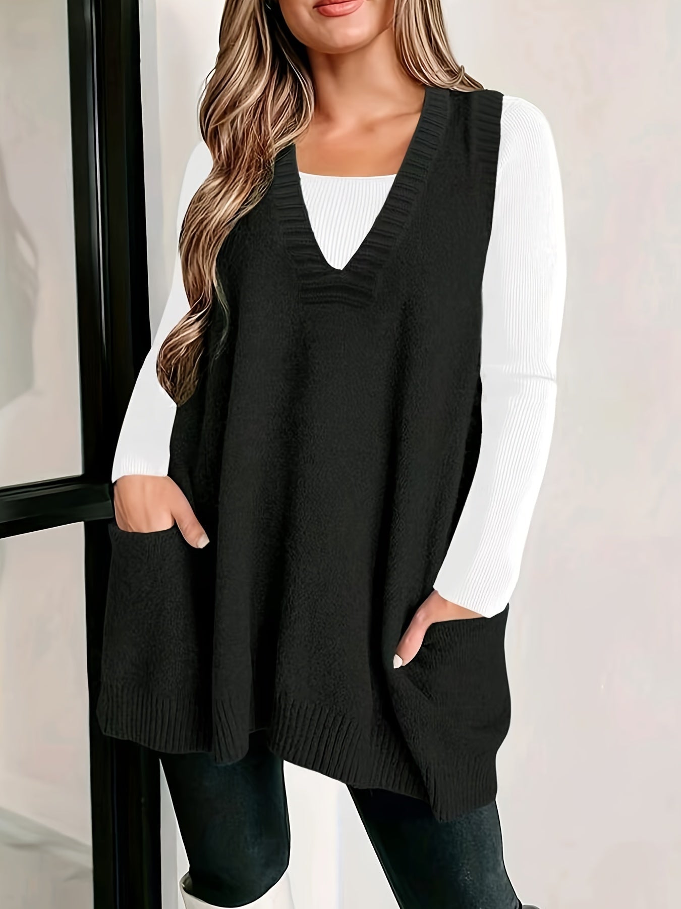 Helen | Casual V-Neck Vest