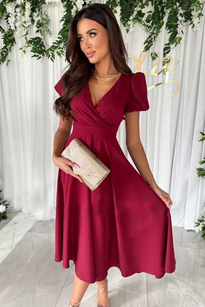 Anika | Elegant Midi Dress
