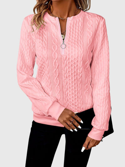 Nora™ | Sweater with Zipper