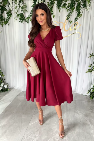 Anika | Elegant Midi Dress