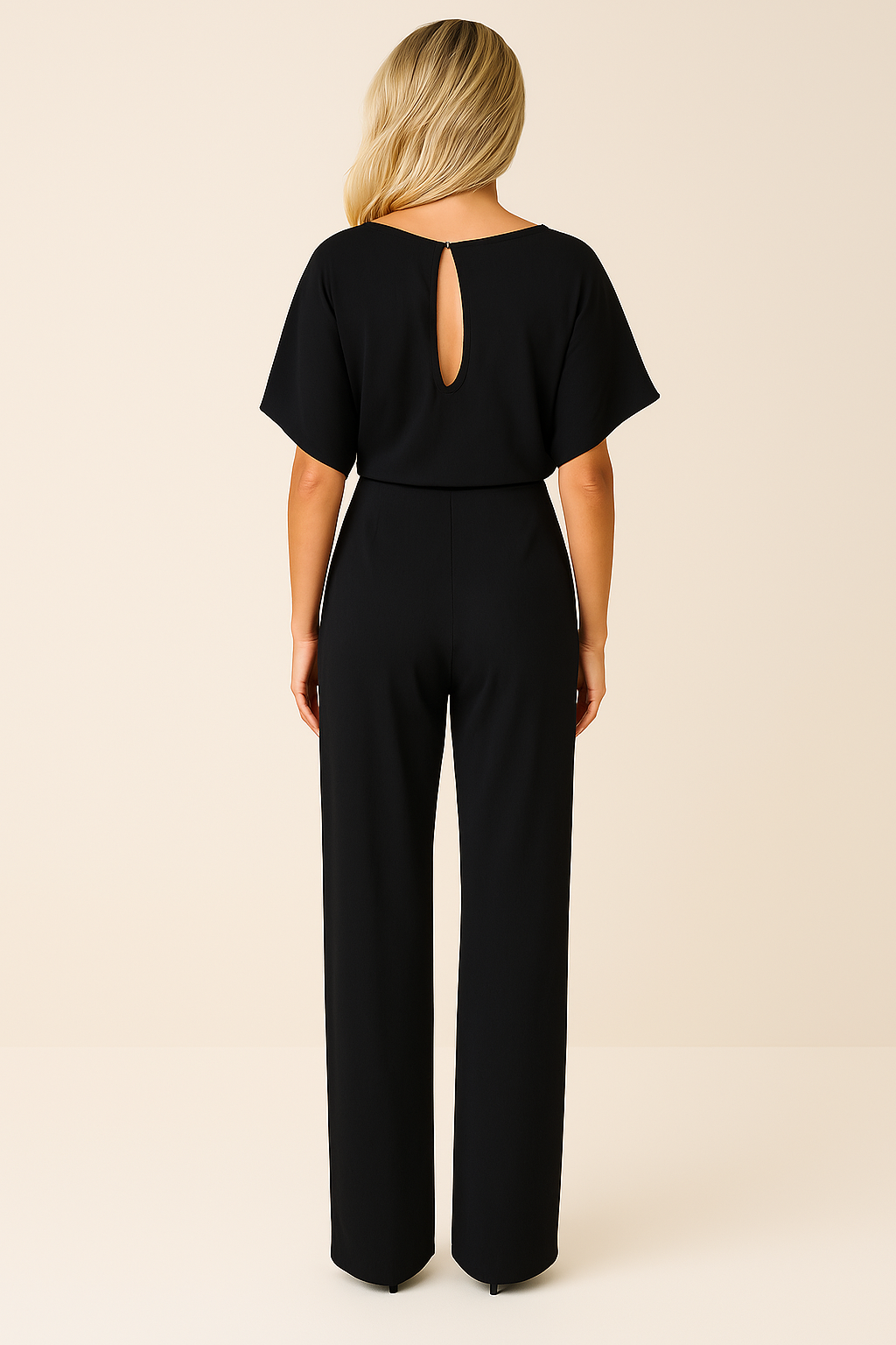 Belted Wide-Leg Jumpsuit