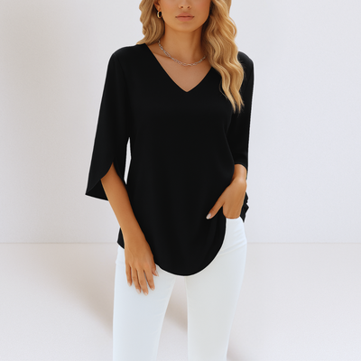 Lara | Elegant V-Neck Top