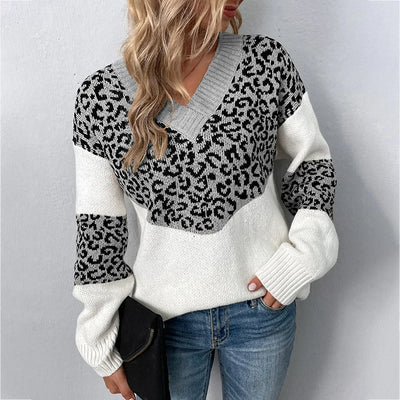 Eunice | Elegant V-neck Sweater