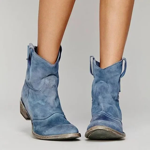Paloma | Western Ankle Boots