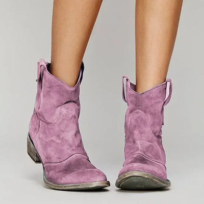 Paloma | Western Ankle Boots