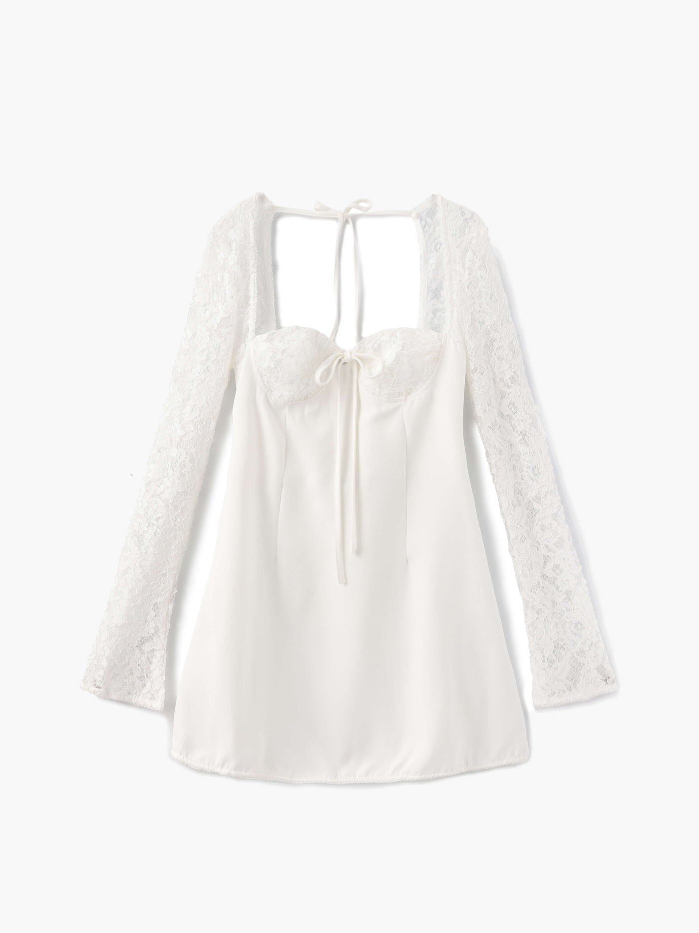 Black Satin Mini Dress