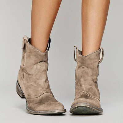 Paloma | Western Ankle Boots