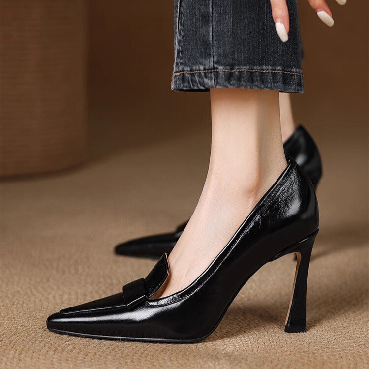 Leah | Patent Elegance Pumps
