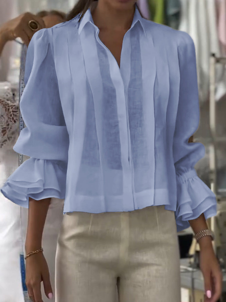 Madeleine | Blouse Flattering Pleats