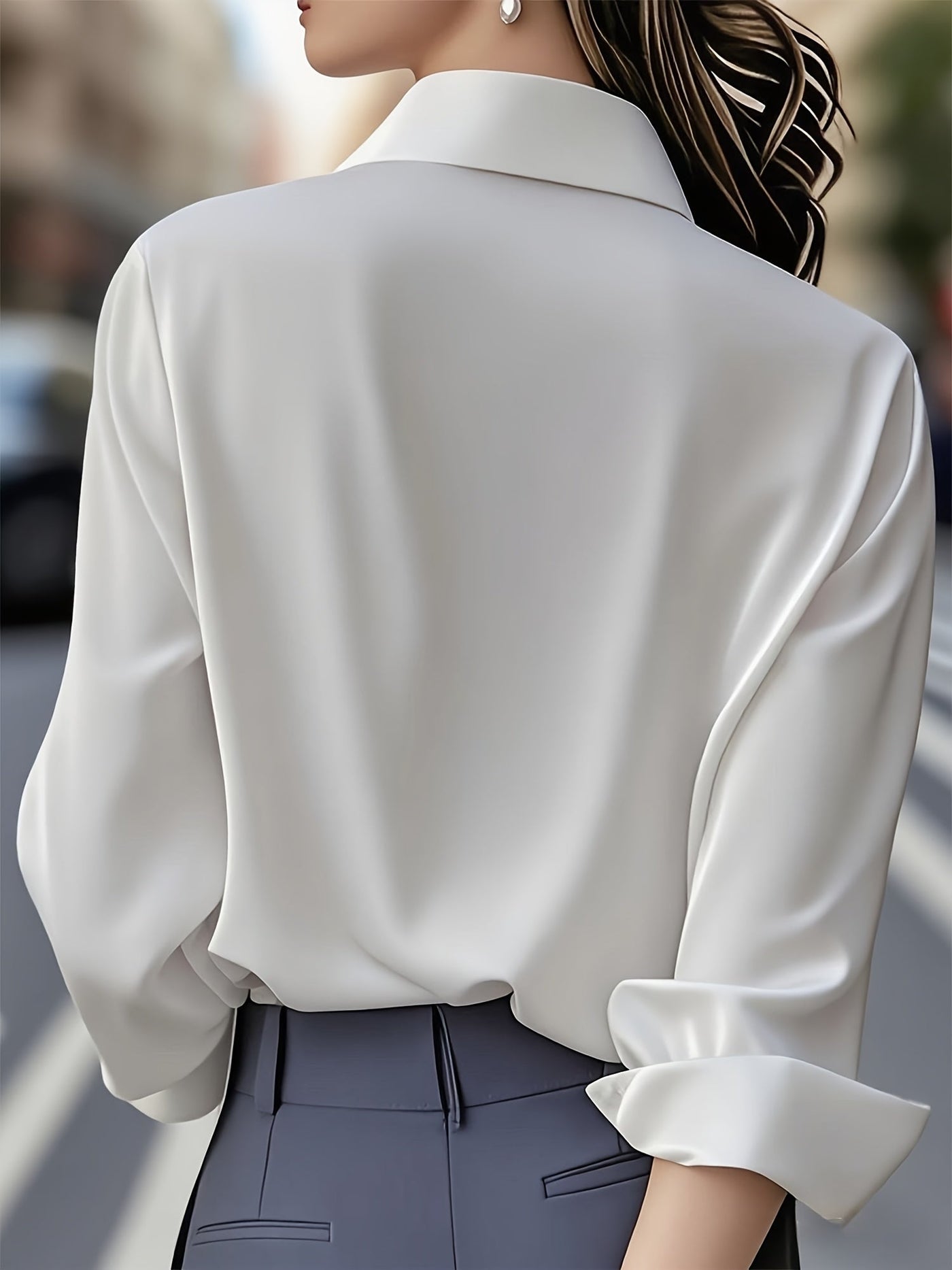 Ellen | Long-sleeved Blouse