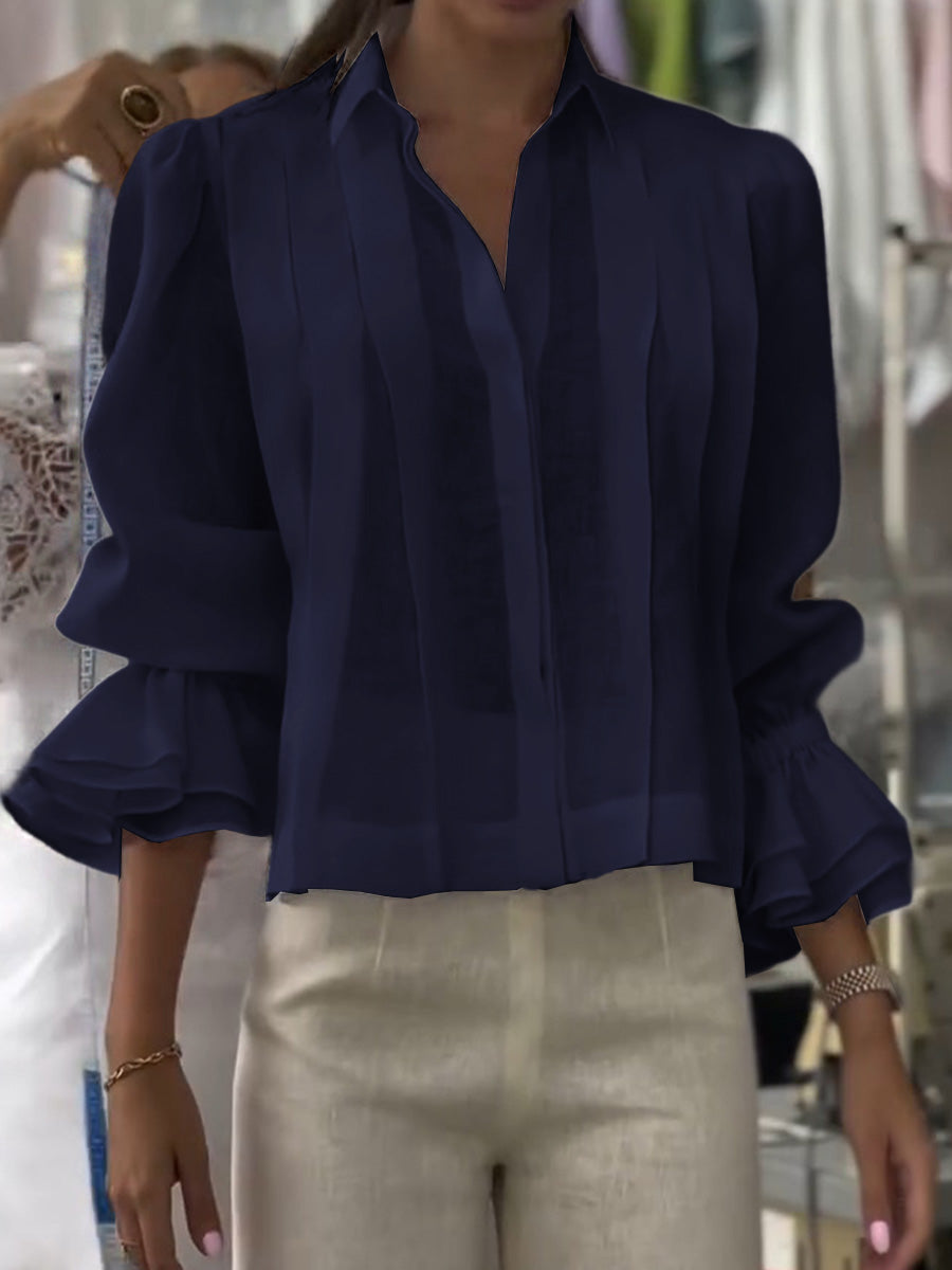Madeleine | Blouse Flattering Pleats