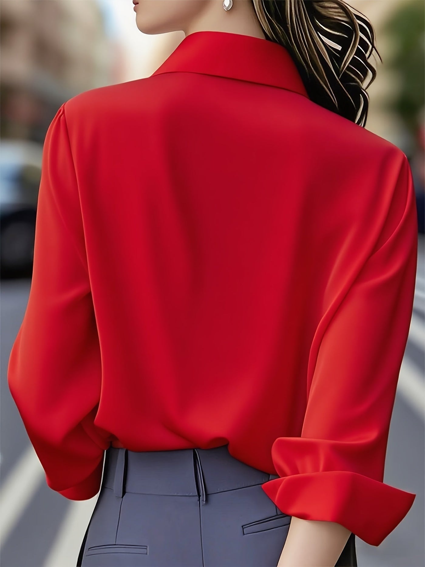 Ellen | Long-sleeved Blouse