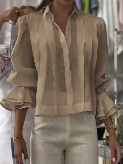 Madeleine | Blouse Flattering Pleats