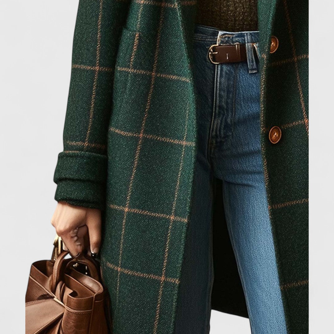 Sally – Classic Check Coat