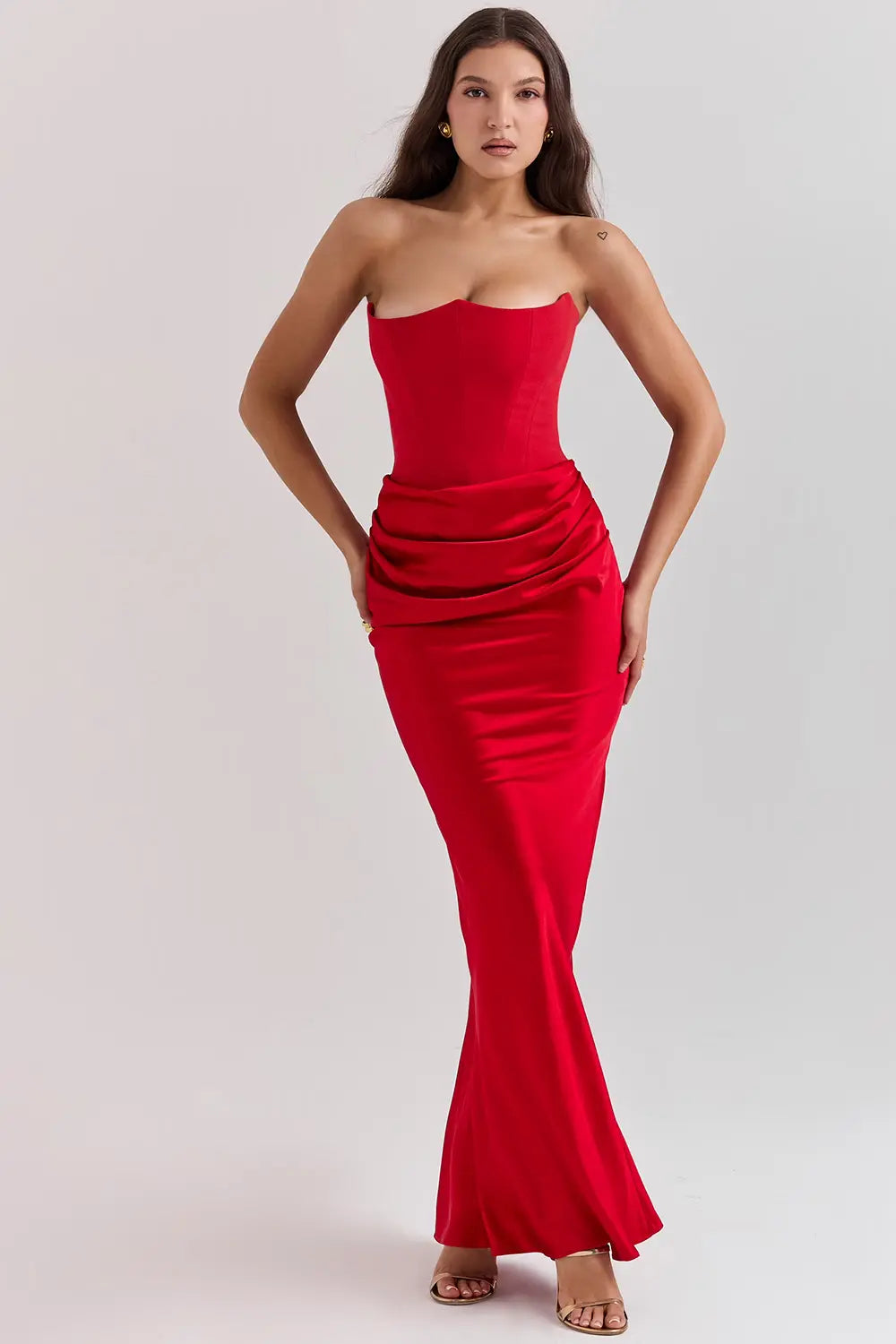 Strapless Maxi Dress