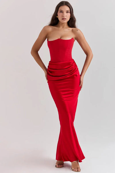 Strapless Maxi Dress