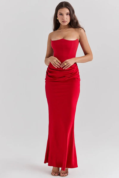 Strapless Maxi Dress