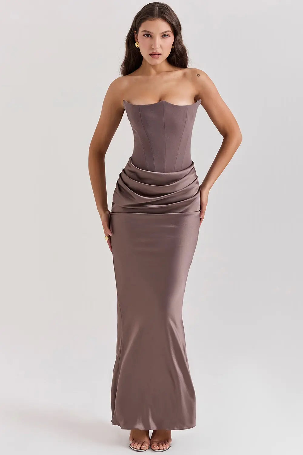 Strapless Maxi Dress