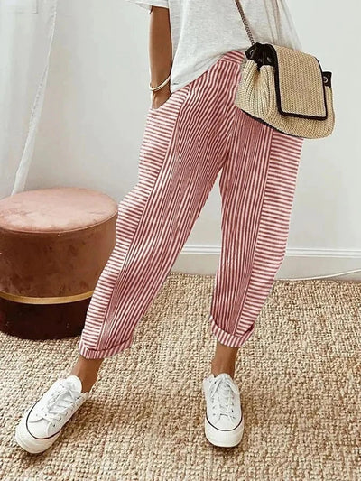 Nyra | Striped Pants