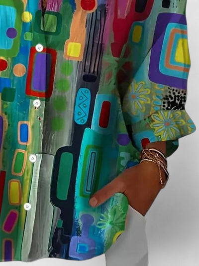 Rose | Elegant Pattern Blouse