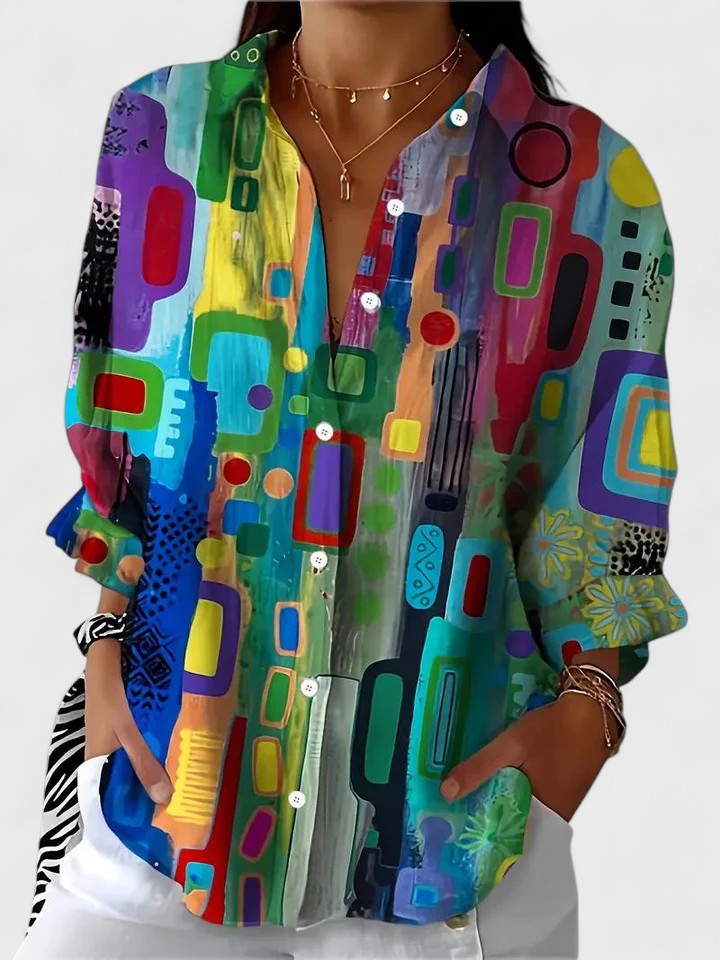 Rose | Elegant Pattern Blouse