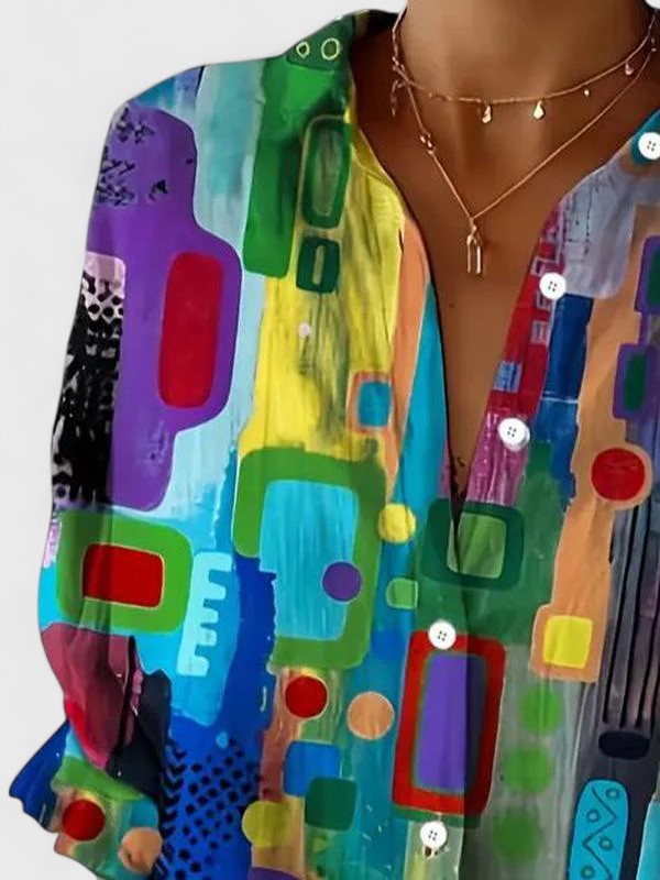 Rose | Elegant Pattern Blouse